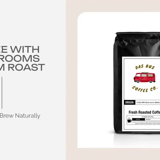 Coffee with Mushrooms Medium Roast by@Outfy