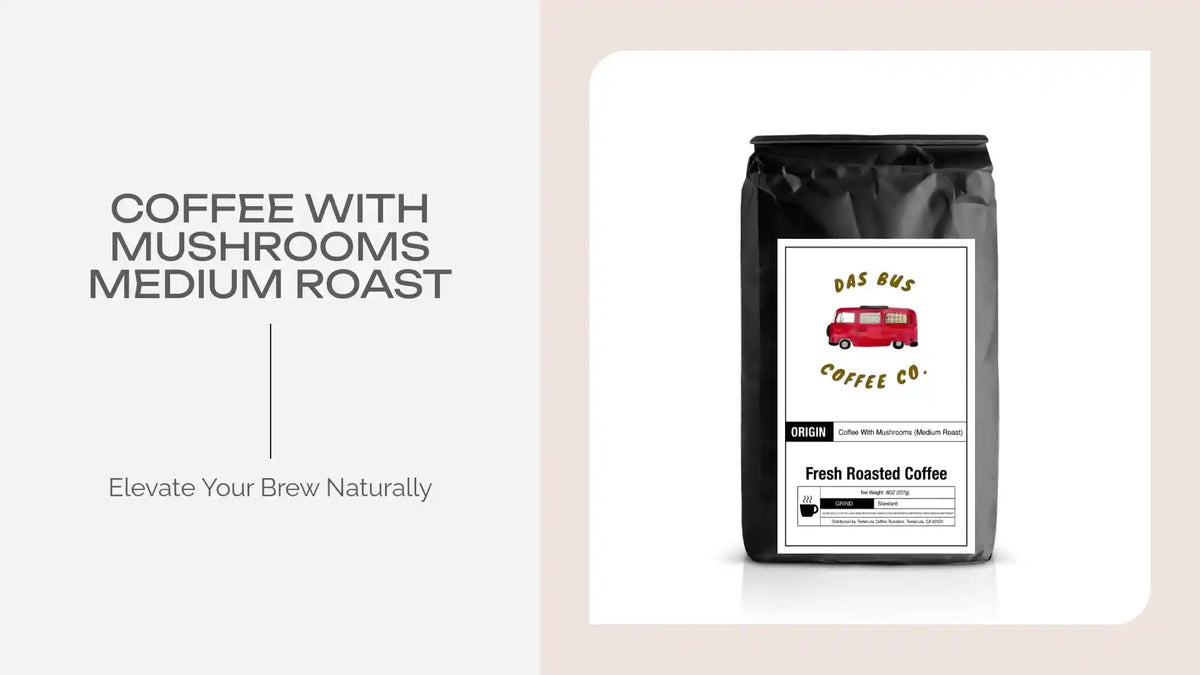 Coffee with Mushrooms Medium Roast by@Outfy